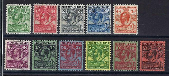 Image of Falkland Islands SG 116/26 UMM British Commonwealth Stamp
